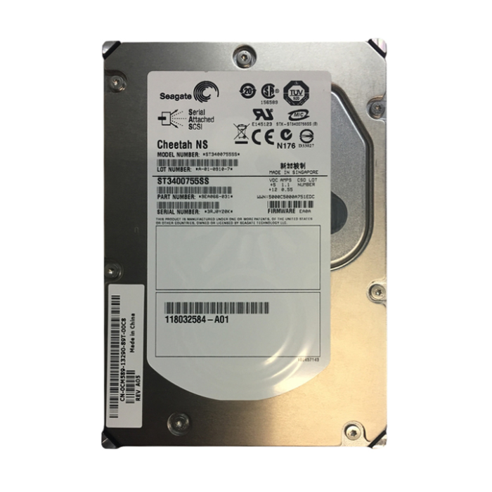 Dell CM589 | 400GB 10000RPM SAS 3Gb/s Hot-Pluggable 16MB Cache 3.5-Inch Hard Drive for PowerEdge Server Refurbished - Dell refurbished available on Gotodirect