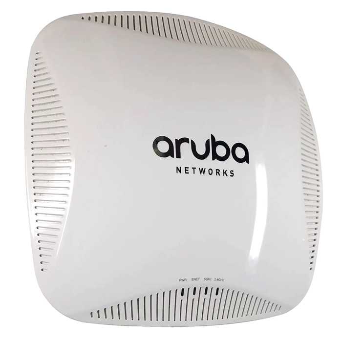 HP JW170-61001 | Aruba 210 Series AP-215 IEEE 802.11ac 5GHz 1300Mbit/s 1 x Port PoE 1000Base-T 3 x Integrated Omni-Directional downtilt Antennas Wireless Access Point Refurbished - Hewlett-Packard (ou HP en abrégé) refurbished available on Gotodirect