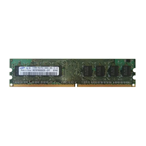 Samsung M378T6553EZS-CF7 | 512MB DDR2-800MHz PC2-6400 Non-ECC Unbuffered UDIMM CL6 1Rx8 1.8V 240-Pin Memory Module Refurbished - Samsung refurbished available on Gotodirect