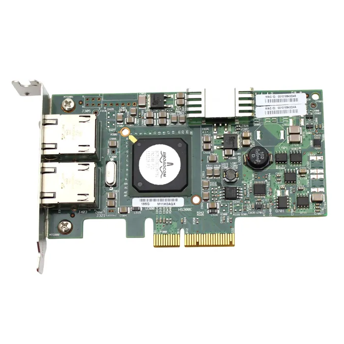 Dell U671R | Broadcom 5709 Dual-Ports Gigabit Ethernet PCI Express Network Interface Card Refurbished - Dell refurbished available on Gotodirect