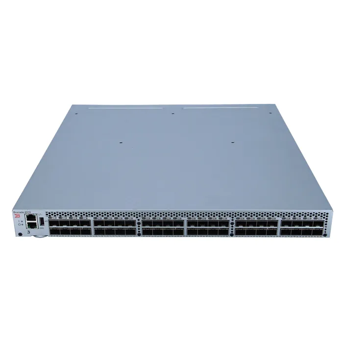 Brocade 80-1005269-03 | 6510 Switch 24-Ports Managed Switch with 24x 8Gb/s Swl SFP+ Transceiver Port Side Flow Refurbished -  refurbished available on Gotodirect