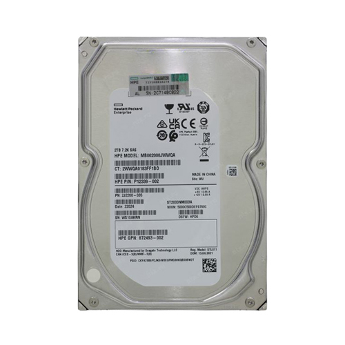 Buy HP P12339-002 | 2TB 7200RPM SATA 12Gb/s 512e 3.5-Inch Hard Drive Refurbished - $185.68 HP P12339-002 | 2TB 7200RPM SATA 12Gb/s 512e 3.5-Inch Hard Drive Refurbished - Hewlett-Packard (ou HP en abrégé) refurbished available on Gotodirect