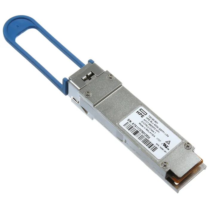 Buy HP 720190-B21 | 40Gb/s 40GBase-LR4 Single-Mode Fibre 1310nm 10km Duplex LC Connector QSFP+ Transceiver Module for BladeSystem c-Class Refurbished - $474.91 HP 720190-B21 | 40Gb/s 40GBase-LR4 Single-Mode Fibre 1310nm 10km Duplex LC Connector QSFP+ Transceiver Module for BladeSystem c-Class Refurbished - Hewlett-Packard (ou HP en abrégé) refurbished available on Gotodirect