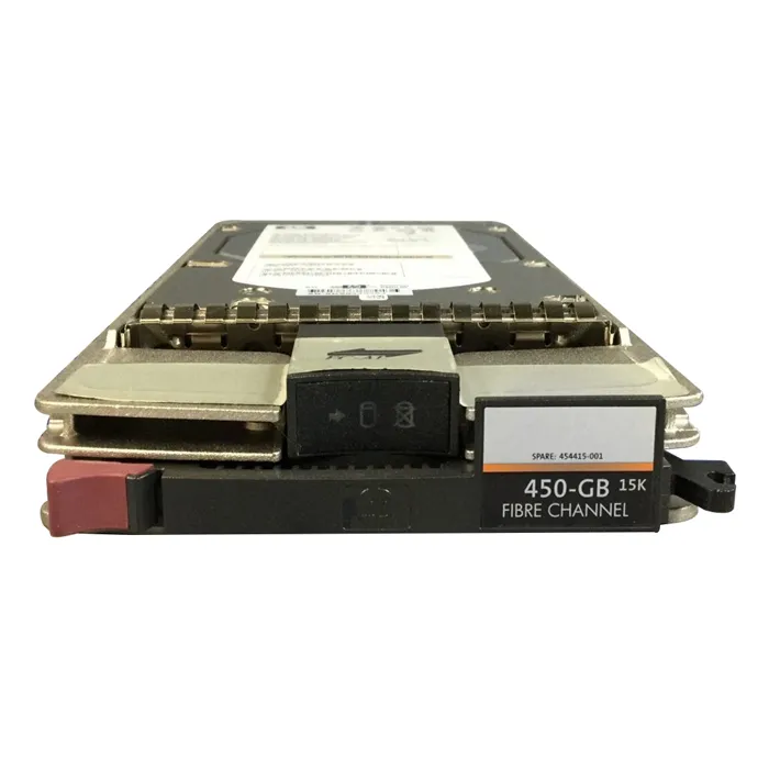 HP 454415-001 | 450GB 15000RPM Fibre Channel 4Gb/s Hot-Pluggable Dual Port 3.5-inch Hard Drive for EVA StorageWorks/Blade System Refurbished - Hewlett-Packard (ou HP en abrégé) refurbished available on Gotodirect
