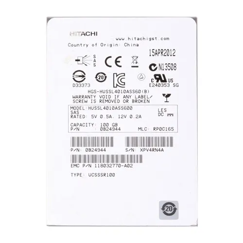 Buy HGST 0B24944 | Ultrastar SSD400S Series 100GB Single-Level Cell SAS 6Gb/s 2.5-inch Solid State Drive Refurbished - $427.26 HGST 0B24944 | Ultrastar SSD400S Series 100GB Single-Level Cell SAS 6Gb/s 2.5-inch Solid State Drive Refurbished - HGST (a subsidiary of Western Digital) refurbished available on Gotodirect