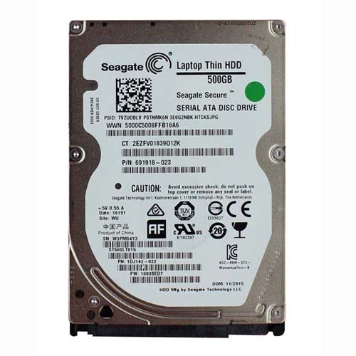 HP 691918-023 | 500GB 5400RPM SATA 3Gb/s 16MB Cache 2.5-inch Hard Drive Refurbished - Hewlett-Packard (ou HP en abrégé) refurbished available on Gotodirect
