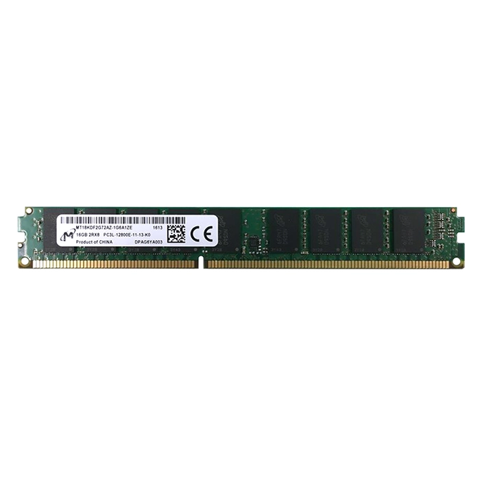Micron MT18KDF2G72AZ-1G6A1 | 16GB DDR3-1600MHz PC3-12800 ECC Unbuffered VLP UDIMM CL11 2Rx8 1.35V 240-Pin Memory Module Refurbished -  refurbished available on Gotodirect