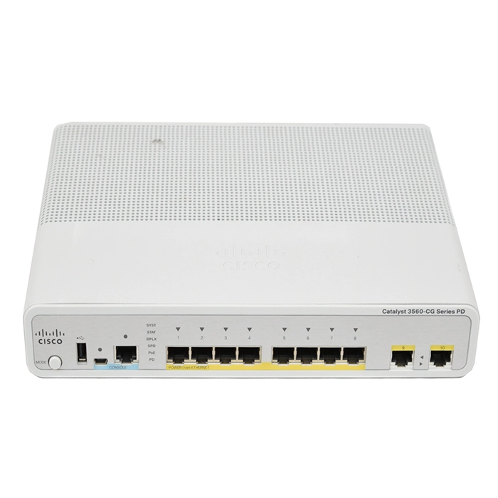 Buy Cisco WS-C3560CPD-8PTS | Catalyst 3560-C Series C3560CPD-8PT 8 x RJ-45 Ports PoE+ 10/100/1000Base-T + 2 x GE Uplinks Ports Layer 2 Managed Wall-Mountable Gigabit Ethernet Network Switch Refurbished - $1386.81 Cisco WS-C3560CPD-8PTS | Catalyst 3560-C Series C3560CPD-8PT 8 x RJ-45 Ports PoE+ 10/100/1000Base-T + 2 x GE Uplinks Ports Layer 2 Managed Wall-Mountable Gigabit Ethernet Network Switch Refurbished - Cisco Systems Inc. refurbished available on Gotodirect