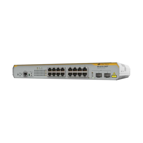 Allied Telesis AT-X210-16GT-20 | x210 Series 14 x Ports 1000Base-T + 2 x Ports SFP Combo Rack-mountable Layer 2+ Managed Gigabit Ethernet Network Switch Refurbished -  refurbished available on Gotodirect