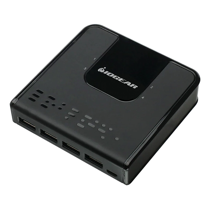 IOGEAR GUS434 | 4X4 USB 3.0 Peripheral Sharing Switch Refurbished - IOGEAR refurbished available on Gotodirect