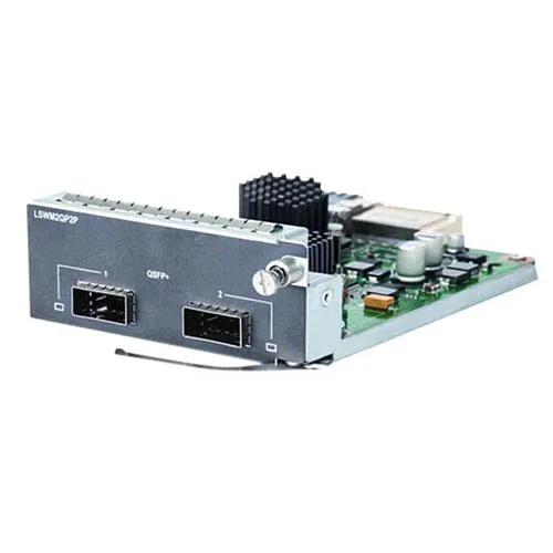 HP JH155A | 2 x Ports 40GBase-X QSFP+ Module for FlexNetwork 5510 HI Switches Refurbished - Hewlett-Packard (ou HP en abrégé) refurbished available on Gotodirect