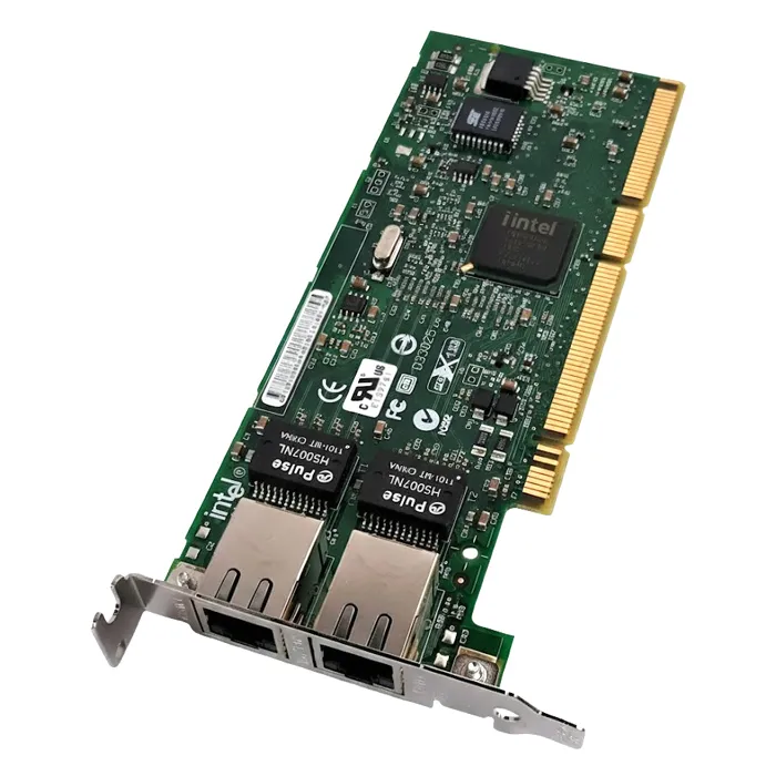 Intel PWLA8492MTL | PRO/1000 MT Dual-Ports RJ-45 1Gb/s 10Base-T/100Base-TX/1000Base-T Gigabit Ethernet PCI-X Low Profile Server Network Adapter Refurbished - Intel refurbished available on Gotodirect