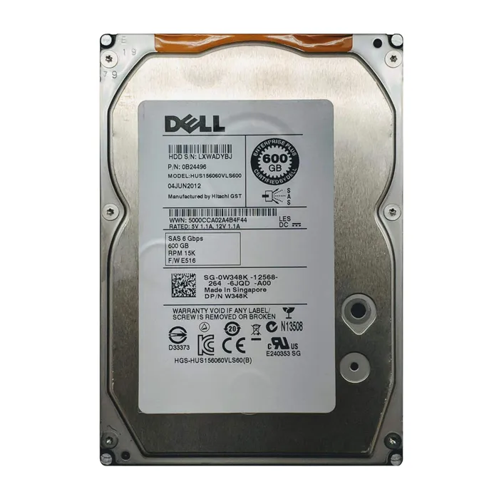 HGST 0B24496 | Ultrastar 15K600 Series 600GB 15000RPM SAS 6Gb/s 64MB Cache 3.5-inch Hard Drive Refurbished - HGST (a subsidiary of Western Digital) refurbished available on Gotodirect
