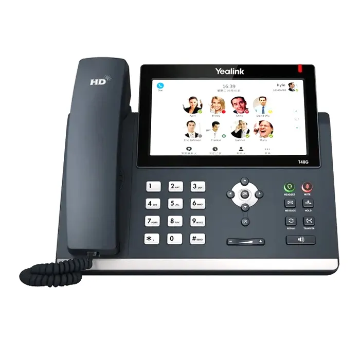 Yealink SIP-T48G | 6-Lines 2-Ports Ethernet 7-Inch Touch Screen Bluetooth IP Phone Refurbished - Yealink refurbished available on Gotodirect