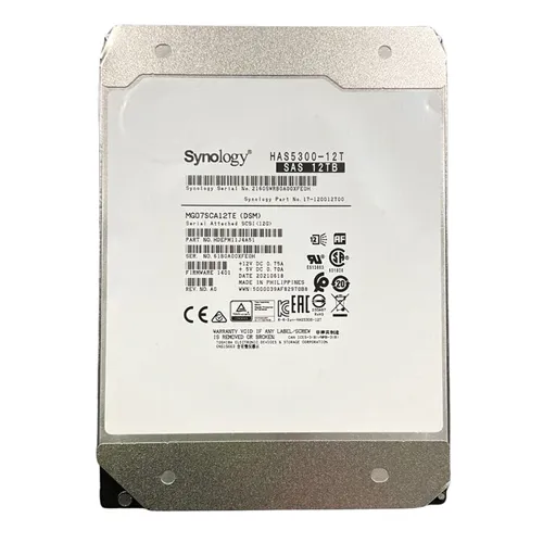 Synology HAS5300-12T | HAS5300 Series 12TB 7200RPM SAS 12Gb/s 512MB Cache (512e) (RoHS) 3.5-Inch Hard Drive for RackStation SA3600/ SA3200D Refurbished -  refurbished available on Gotodirect