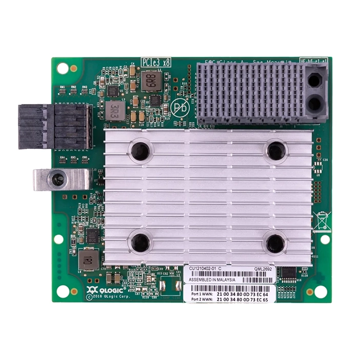Lenovo 00YK543 | QLogic QML2692 2-Port 16Gb/s Fibre Channel Mezz Adapter Refurbished - Lenovo refurbished available on Gotodirect