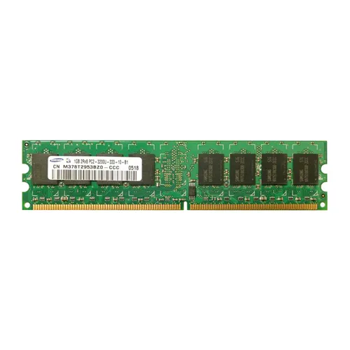 Samsung M378T2953BZ0-CCC | 1GB DDR2-400MHz PC2-3200 Non-ECC Unbuffered UDIMM CL3 2Rx8 1.8V 240-Pin Memory Module Refurbished - Samsung refurbished available on Gotodirect