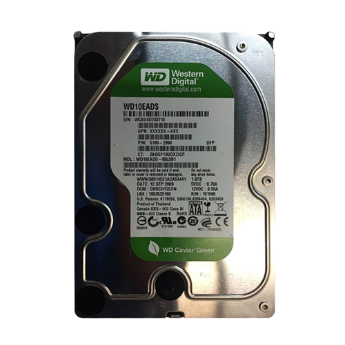 HP 5189-2998 | 1TB 7200RPM SATA 3Gb/s NCQ 32MB Cache Hot-Pluggable 3.5-inch Midline Hard Drive Refurbished - Hewlett-Packard (ou HP en abrégé) refurbished available on Gotodirect