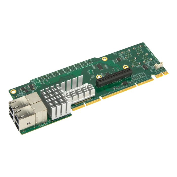 Supermicro AOC-2URN4-I4XT-O | 4-Ports 10Gbase-T RJ45 PCI Express 3.0 x8 2U Ultra Riser Card Refurbished -  refurbished available on Gotodirect