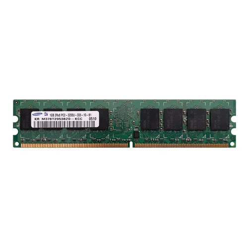 Samsung M378T2953BZ0-KCC | 1GB DDR2-400MHz PC2-3200 Non-ECC Unbuffered UDIMM CL3 2Rx8 1.8V 240-Pin Memory Module Refurbished - Samsung refurbished available on Gotodirect