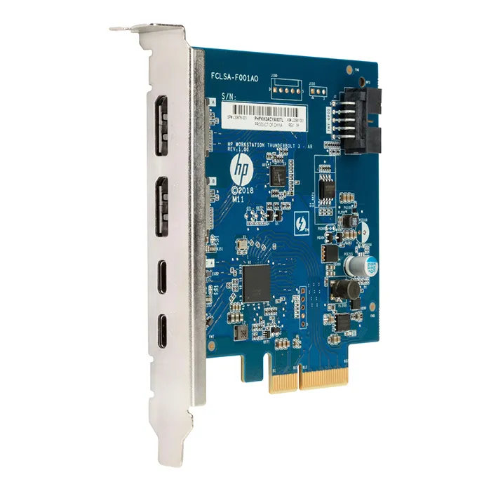 HP 3UU05AA | Thunderbolt 3 PCIe 2-Port I/O Card Refurbished - Hewlett-Packard (ou HP en abrégé) refurbished available on Gotodirect