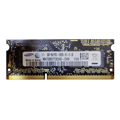 Samsung M473B5773CH0-CH9 | 2GB DDR3-1333MHz PC3-10600 Non-ECC Unbuffered SODIMM CL9 1Rx8 1.5V 204-Pin Memory Module Refurbished - Samsung refurbished available on Gotodirect