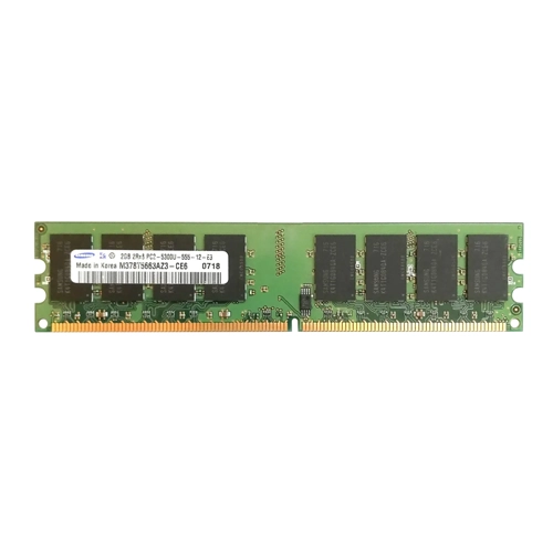 Samsung M378T5663AZ3-CE6 | 2GB DDR2-667MHz PC2-5300 Non-ECC Unbuffered UDIMM CL5 2Rx8 1.8V 240-Pin Memory Module Refurbished - Samsung refurbished available on Gotodirect