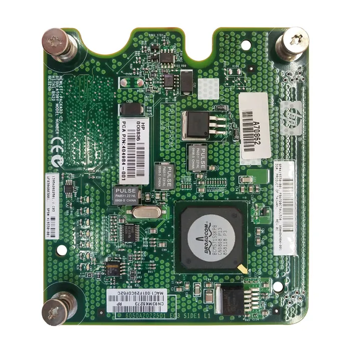 HP 404984-001 | 2-Ports 1Gb/s 1000Base-T Gigabit Ethernet PCI Express x4 Mezzanine Server Network Adapter Card Refurbished - Hewlett-Packard (ou HP en abrégé) refurbished available on Gotodirect