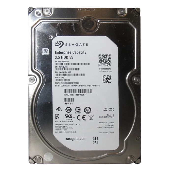 Seagate 1V420N-037 | 3TB 7200RPM SAS 12Gb/s 3.5-Inch 128MB Cache Enterprise Hard Drive Refurbished - Seagate refurbished available on Gotodirect