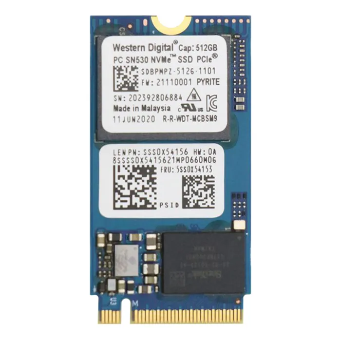 Lenovo 5SS0X54153 | 512GB PCI Express 3.0 x4 M.2 2242 Internal Solid State Drive Refurbished - Lenovo refurbished available on Gotodirect