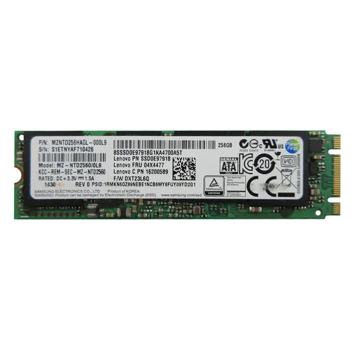 IBM 04X4477 | 256GB Triple-Level Cell SATA 6Gb/s M.2 2280 Solid State Drive for ThinkPad Refurbished -  refurbished available on Gotodirect