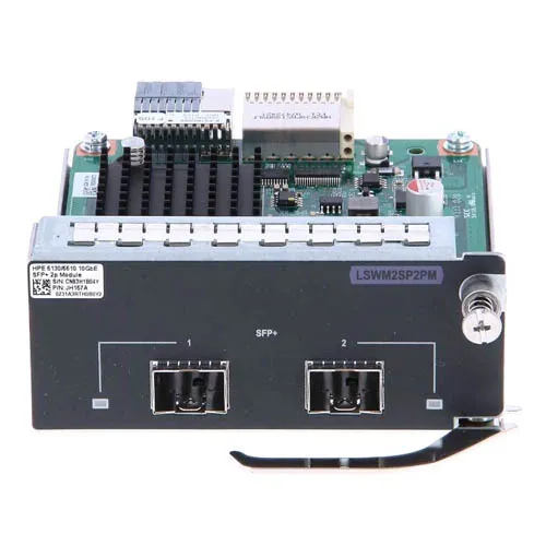 HP JH157A | 2 x Ports 10GBase-X SFP+ Module for FlexNetwork 5130/5510HI Switches Refurbished - Hewlett-Packard (ou HP en abrégé) refurbished available on Gotodirect