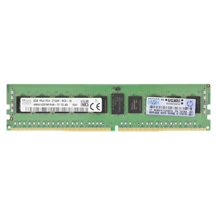 HP 774170-001 | 8GB DDR4-2133MHz PC4-17000 ECC Registered RDIMM CL15 1Rx4 1.2V 288-Pin Memory Module Refurbished - Hewlett-Packard (ou HP en abrégé) refurbished available on Gotodirect