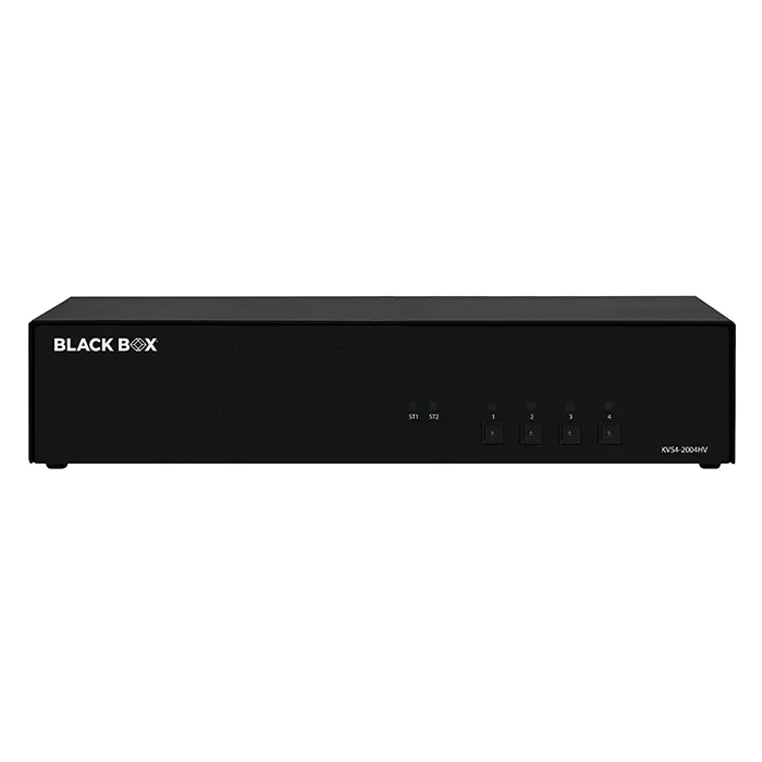 Black Box KVS4-2004HV | 4 x Ports Dual-Monitor Flex Port HDMI / Display Port Secure KVM Switch Refurbished -  refurbished available on Gotodirect