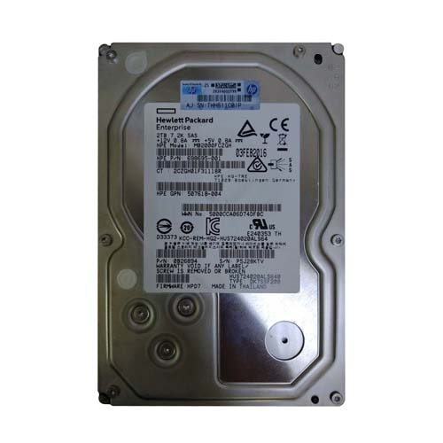 HP MB2000FCZGH | 2TB 7200RPM SAS 6Gb/s Hot-Pluggable 3.5-Inch Midline Hard Drive for G7 ProLiant Servers Refurbished - Hewlett-Packard (ou HP en abrégé) refurbished available on Gotodirect