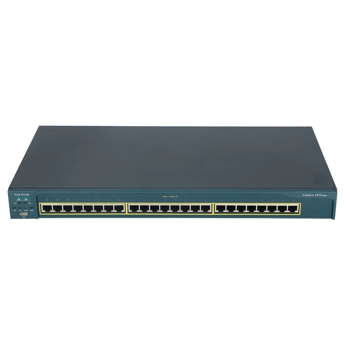 Cisco WS-C2950-24 | Catalyst 2950 Series C2950-24 Catalyst C2950-24 24 x RJ-45 Port 10/100Base-TX Layer 2 Managed 1U Rack-mountable Fast Ethernet Network Switch Refurbished - Cisco Systems Inc. refurbished available on Gotodirect