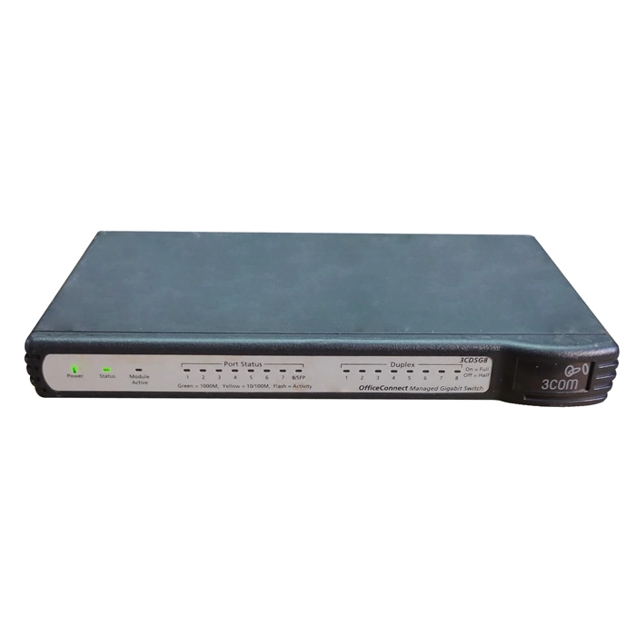 3Com 3CDSG8-UK | OfficeConnect Managed Gigabit Switch 1 x SFP (mini-GBIC) Shared 8 x 10/100/1000Base-T LAN Refurbished -  refurbished available on Gotodirect