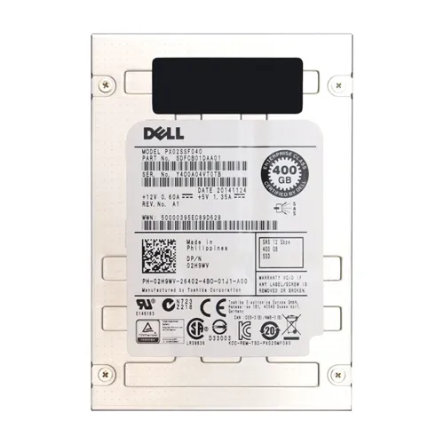 Toshiba PX02SSF040 | 400GB Multi-Level Cell SAS 12Gb/s 2.5-Inch Enterprise Solid State Drive Refurbished - Toshiba refurbished available on Gotodirect