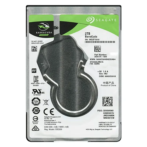 Seagate ST2000LM015 | BarraCuda 2TB 2.5-inch 6GB/s SATA 5400RPM 128MB Cache 512e Laptop Hard Drive Refurbished - Seagate refurbished available on Gotodirect
