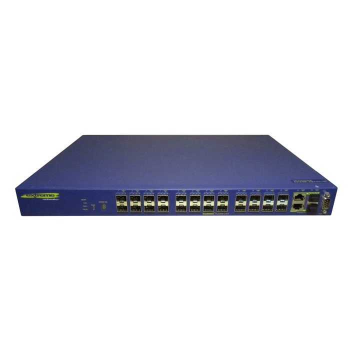 Extreme Networks 15109 | Summit X250E-24X 24 x RJ-45 Ports 10/100Base-TX + 2 x GE Combo Ports + 22 x Summit Stack Ports Layer 3 Managed Rack-mountable Routing Fast Ethernet Network Switch Refurbished -  refurbished available on Gotodirect