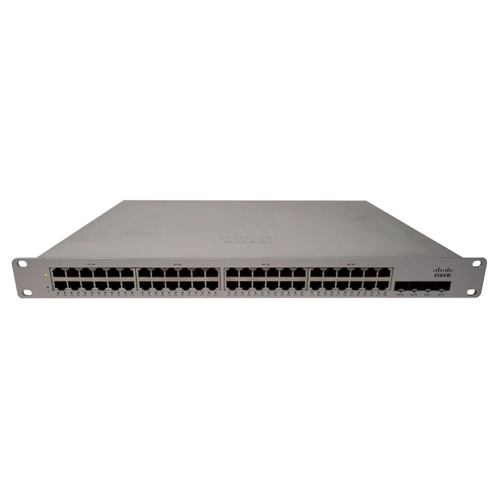 Cisco MS210-48FP-HW | Meraki MS210 Series MS210-48FP 48 x RJ-45 Ports PoE+ 10/100/1000Base-T + 4 x SFP Uplinks Ports Layer 2 Managed Rack-mountable Gigabit Ethernet Access Switch Refurbished - Cisco Systems Inc. refurbished available on Gotodirect