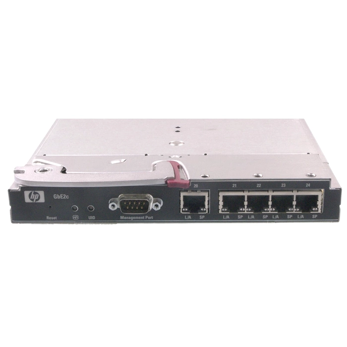 Buy HP 410917-B21 | GbE2c Ethernet Blade Switch 5 x 10/100/1000Base-T RJ-45 LAN Refurbished - $87.04 HP 410917-B21 | GbE2c Ethernet Blade Switch 5 x 10/100/1000Base-T RJ-45 LAN Refurbished - Hewlett-Packard (ou HP en abrégé) refurbished available on Gotodirect