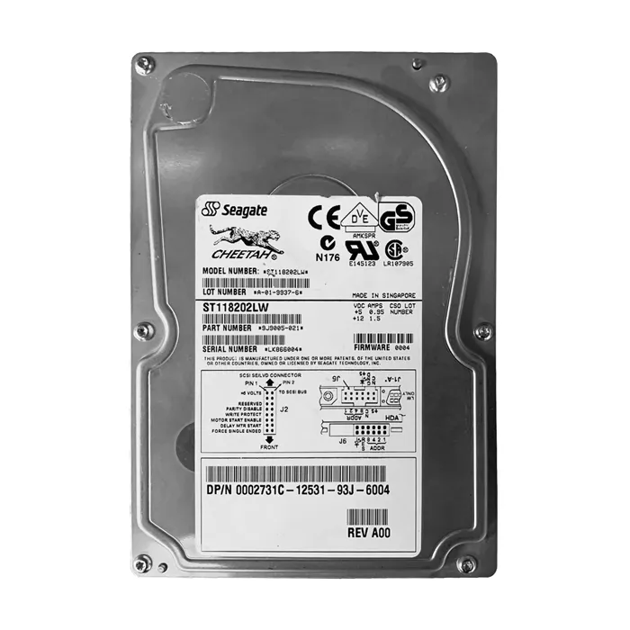 Seagate ST118202LW | 18GB 10000RPM Ultra2 Wide SCSI 3.5-Inch 1MB Cache Cheetah Hard Drive Refurbished - Seagate refurbished available on Gotodirect