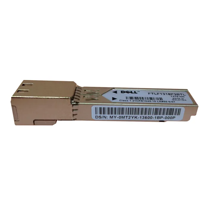 Dell 0MT2YK | 1Gb/s 1000Base-LX Single-Mode Fibre 10km Fibre Channel Duplex LC Connector SFP Transceiver Module Refurbished - Dell refurbished available on Gotodirect