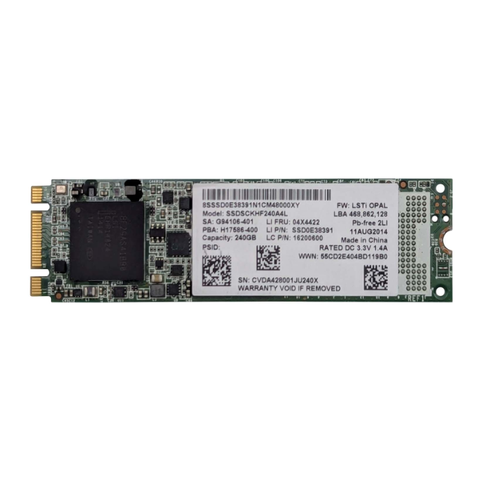 Intel SSDSCKHF240A4L | Pro 1500 240GB Multi-Level Cell SATA 6Gb/s M.2 2280 Solid State Drive Refurbished - Intel refurbished available on Gotodirect