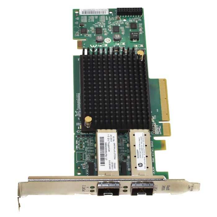 HP 614201-001 | NC552SFP 2-Ports SFP+ 10Gb/s Gigabit Ethernet PCI Express 2.0 X8 Server Network Adapter Refurbished - Hewlett-Packard (ou HP en abrégé) refurbished available on Gotodirect