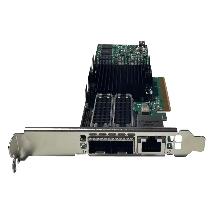 NVIDIA Mellanox MBF2H332A-AECOT | BlueField-2 P-Series Dual Port 25Gb/s SFP56 PCI Express 4.0 x8 Tall Bracket Crypto Enabled Secure Boot Enabled HHHL Network Adapter Card Refurbished -  refurbished available on Gotodirect