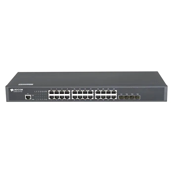 BDCOM S2900-24T4X-2AC | S2900-24T4X 24x Gigabit Ethernet RJ-45 Network Ports with 4x 10GbE SFP+ Expansion Slot Layer 3 Ethernet Switch Refurbished -  refurbished available on Gotodirect