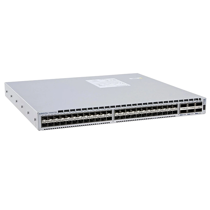 Arista DCS-7050SX-72Q-F | 7050X 48x SFP+ and 6x 40GbE QSFP+ Switch Front-to-rear Airflow and 2x AC Power Supplies Refurbished - Arista Networks (as it's a well-known brand in the refurbished available on Gotodirect