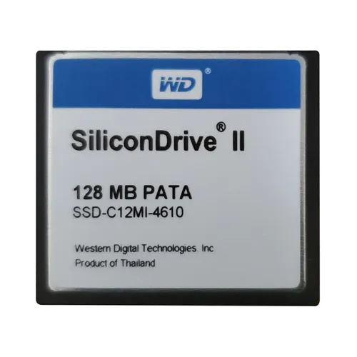 Western Digital SSD-C12MI-4610 | Silicon II 128MB IDE/ATA CompactFlash Type I Solid State Drive Refurbished - Western Digital refurbished available on Gotodirect